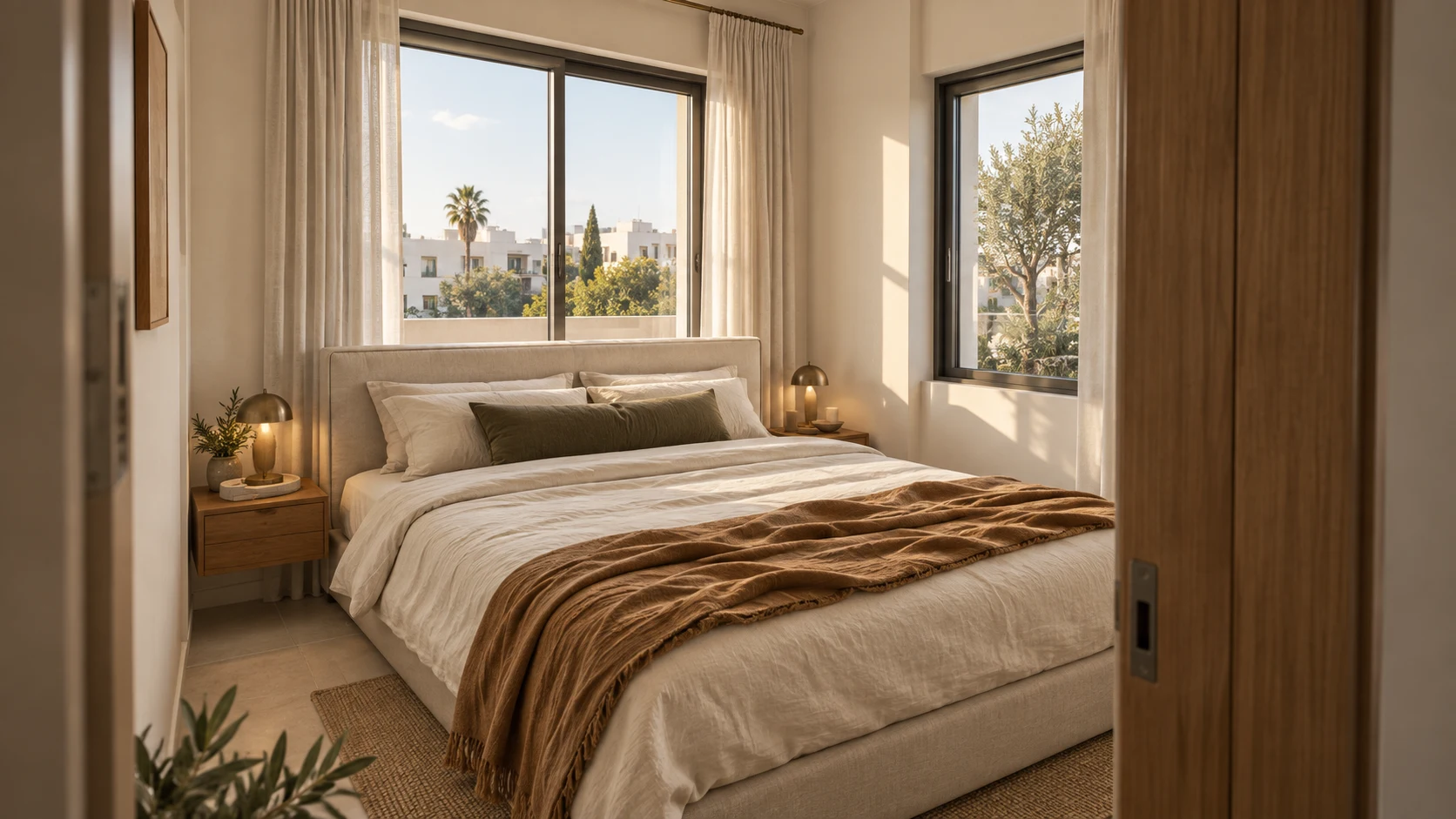 Principal bedroom — proposed interior design